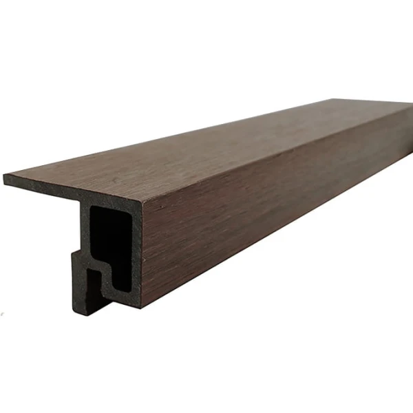 Profil startowy AC10 do elewacji kompozytowej w kolorze walnut