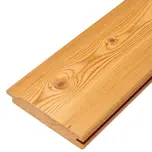 Dwustronna deska elewacyjna modrzew syberyjski KOMBI 21×121 mm z zamkiem pióro-wpust