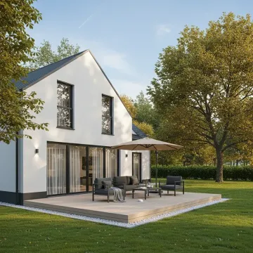 Deska tarasowa BRUGGAN Elegant Light 3D piaskowa  wizualizacja