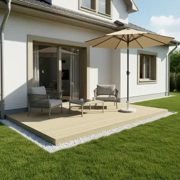 Taras z kompozytu TWINSON Essential Terrace 522  wizualizacja