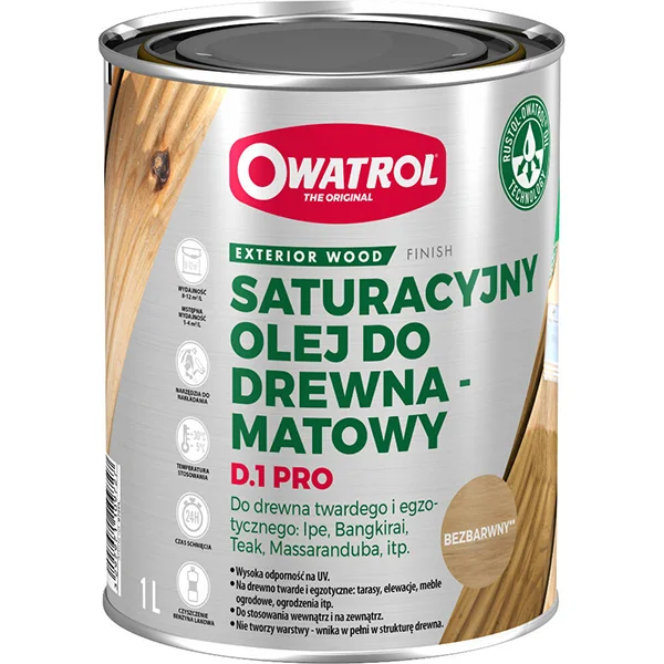 OLEJ DO DREWNA D.1 PRO OWATROL OLEJ DO DREWNA D.1 PRO OWATROL