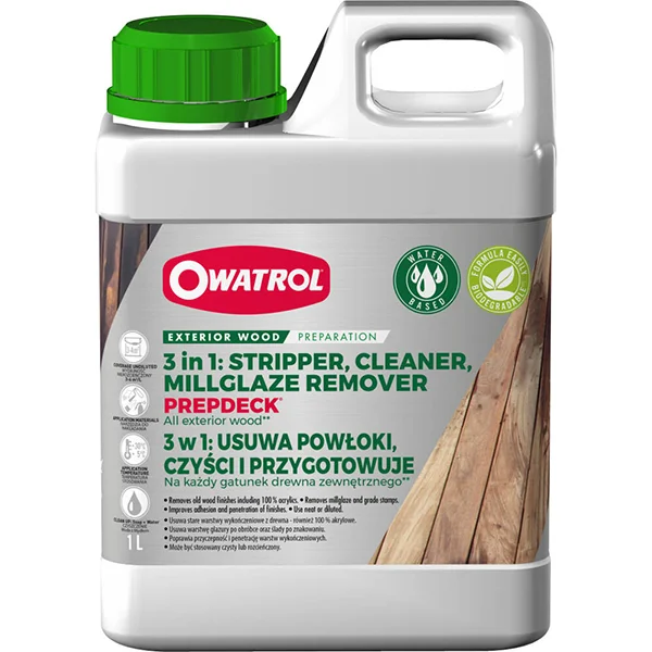 Środek do czyszczenia elewacji PREPDECK OWATROL Środek do czyszczenia elewacji PREPDECK OWATROL