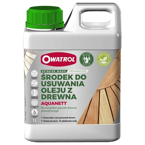 Środek do usuwania oleju z elewacji AQUANETT OWATROL Środek do usuwania oleju z elewacji AQUANETT OWATROL
